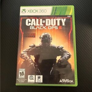 Call of Duty Black Ops III Xbox 360 Game Case